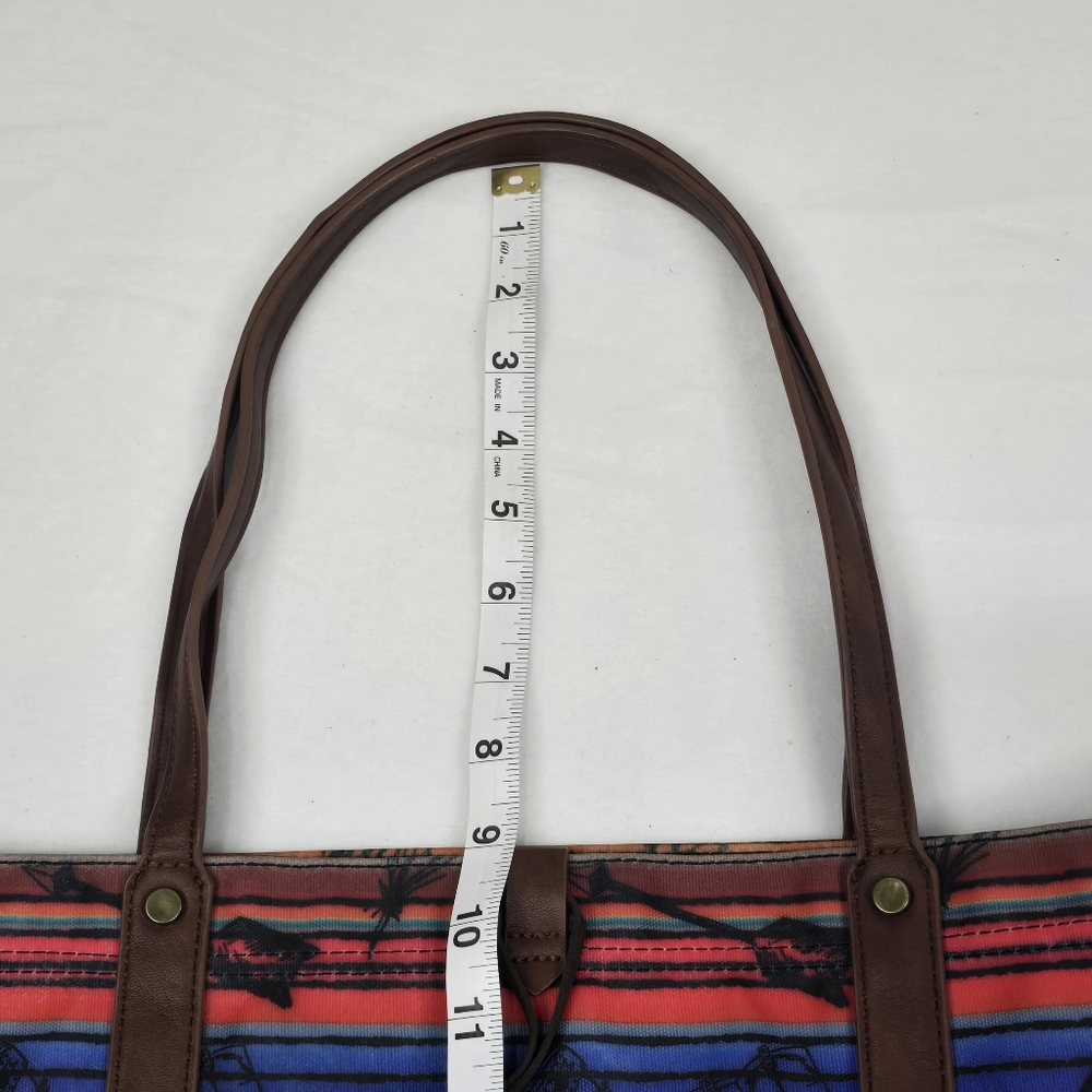 Catchfly Western Multi-color Tote Shoulder Bag - Picture 15 of 15